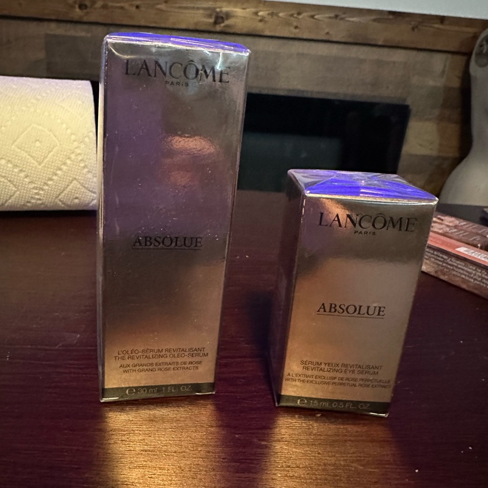 Lancome Absolue Set.